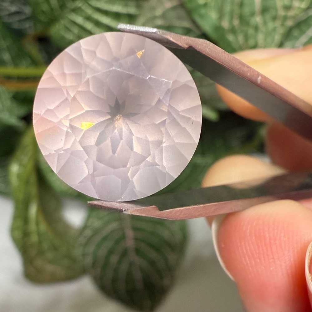 Round Rose Quartz
